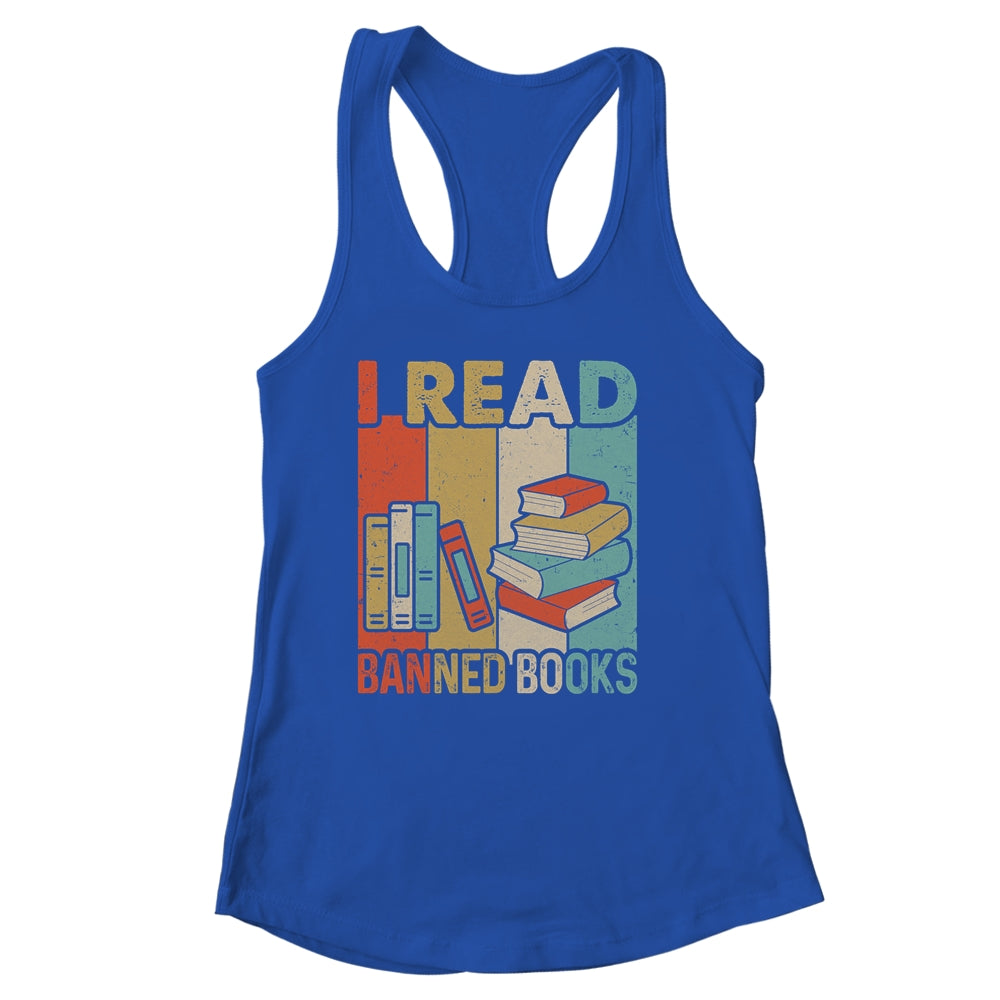 I Read Banned Books Lover Reader Bookworm Shirt & Tank Top | siriusteestore