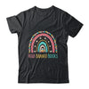 I Read Banned Books Vintage Rainbow Reading Book Lover Shirt & Tank Top | siriusteestore