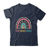 I Read Banned Books Vintage Rainbow Reading Book Lover Shirt & Tank Top | siriusteestore