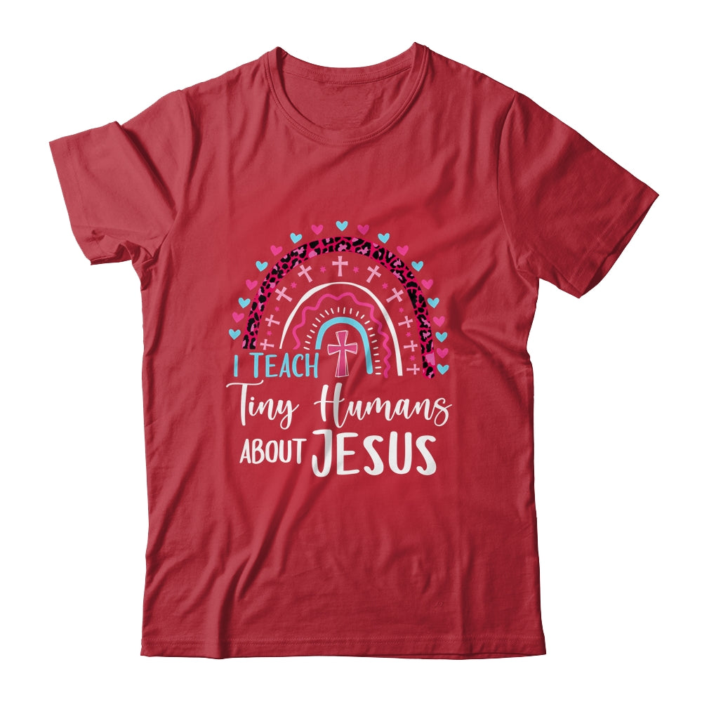 I Teach Tiny Humans About Jesus Teacher Appreciation Bible Shirt & Hoodie | siriusteestore