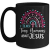 I Teach Tiny Humans About Jesus Teacher Appreciation Bible Mug | siriusteestore