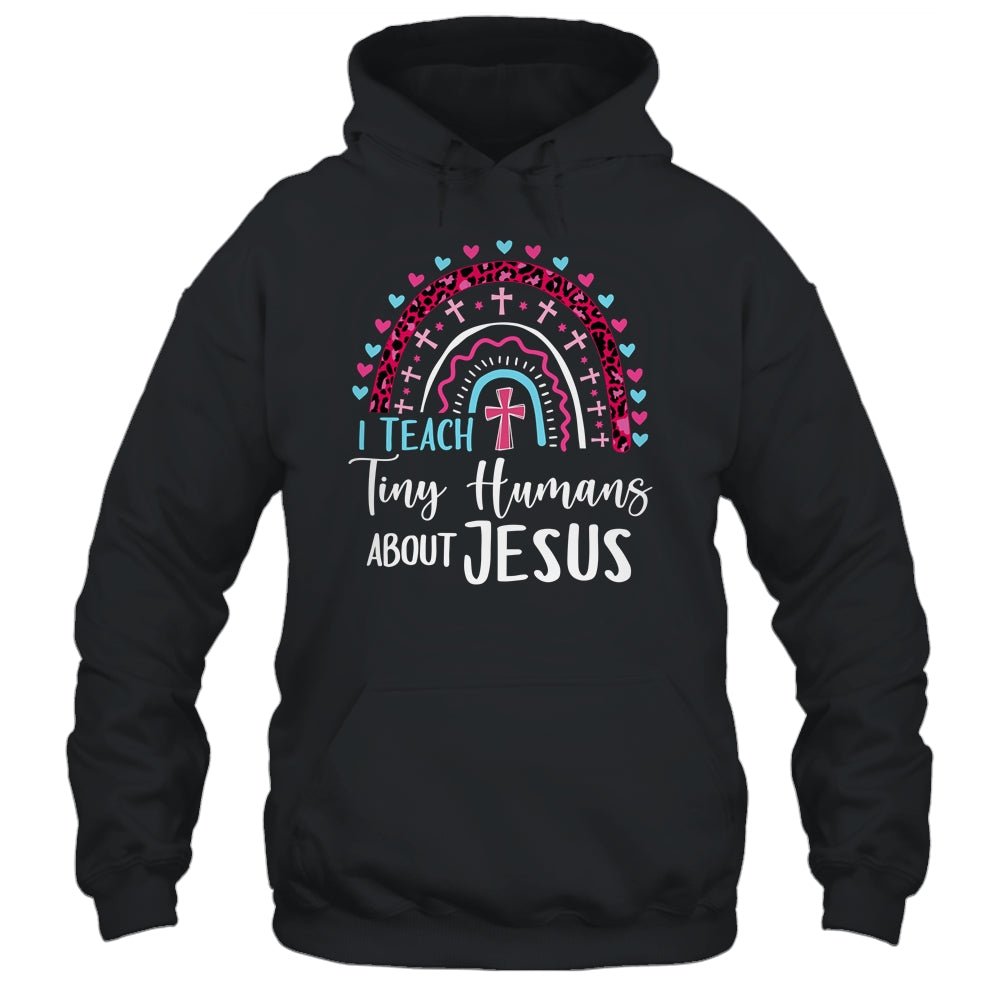 I Teach Tiny Humans About Jesus Teacher Appreciation Bible Shirt & Hoodie | siriusteestore