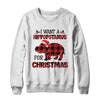 I Want A Hippopotamus For Christmas Hippo Buffalo Plaid Gift Shirt & Sweatshirt | siriusteestore