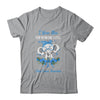I Wear Blue For Colon Cancer Awareness Ribbon Elephant Shirt & Hoodie | siriusteestore