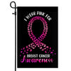 I Wear Pink For Breast Cancer Awareness Flag Survivor Ribbon | siriusteestore
