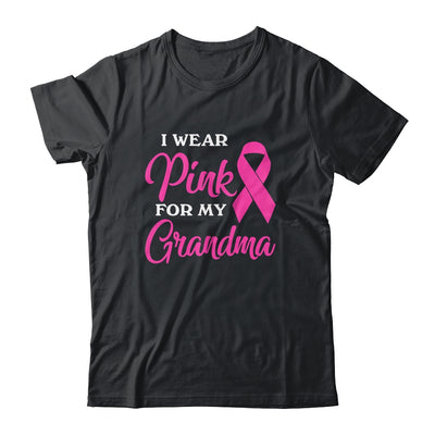 I Wear Pink For My Grandma Breast Cancer Awareness Survivor Shirt & Hoodie | siriusteestore