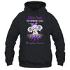I Wear Purple For Fibromyalgia Awareness Ribbon Elephant Shirt & Hoodie | siriusteestore