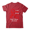 I Wear Red For My Daughter Heart Disease Awareness Shirt & Hoodie | siriusteestore