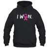 I Won Survivor Breast Cancer Awareness Warrior Pink Ribbon Shirt & Hoodie | siriusteestore