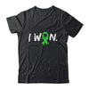 I Won Survivor Lymphoma Awareness Warrior Green Ribbon Shirt & Hoodie | siriusteestore