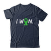 I Won Survivor Lymphoma Awareness Warrior Green Ribbon Shirt & Hoodie | siriusteestore