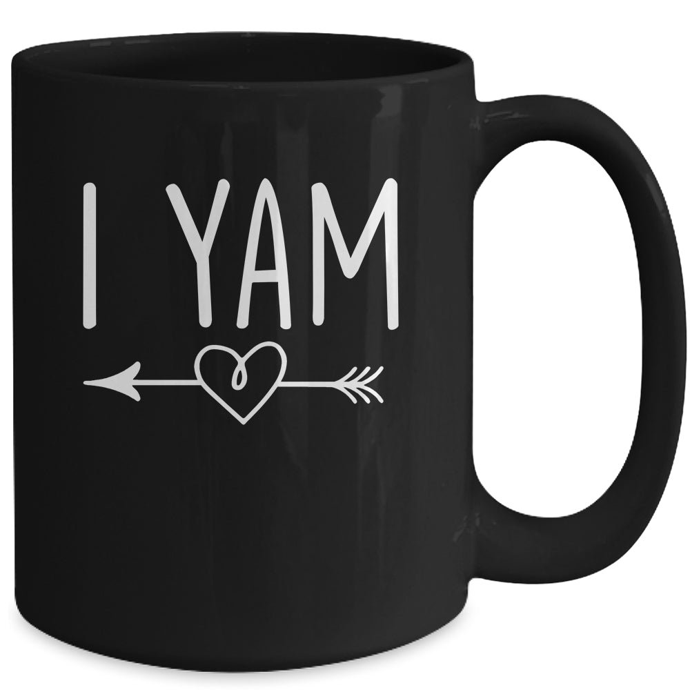 I Yam Shes My Sweet Potato Set Couples Matching Thanksgiving Mug | siriusteestore