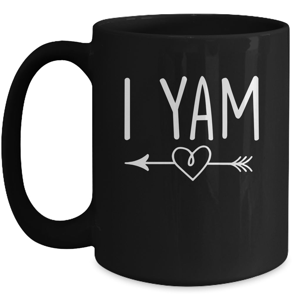 I Yam Shes My Sweet Potato Set Couples Matching Thanksgiving Mug | siriusteestore