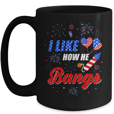 I like How He Bangs Fireworks Funny Couple 4th Of July Mug | siriusteestore