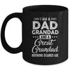 I'm A Dad Grandad And A Great Grandad Nothing Scares Me Mug | siriusteestore