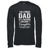 I'm A Dad Of An Awesome Daughter Fathers Day Shirt & Hoodie | siriusteestore