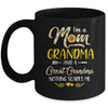 I'm A Mom Grandma Great Nothing Scares Me Mothers Day Mug | siriusteestore