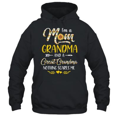 I'm A Mom Grandma Great Nothing Scares Me Mothers Day Shirt & Tank Top | siriusteestore