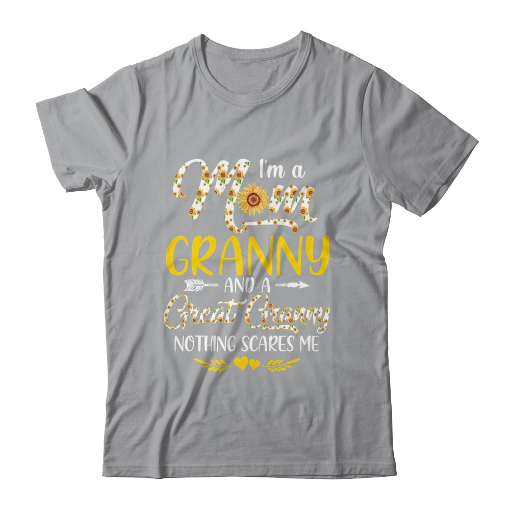 I'm A Mom Granny Great Nothing Scares Me Mothers Day Shirt & Tank Top | siriusteestore
