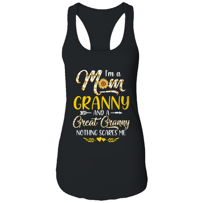 I'm A Mom Granny Great Nothing Scares Me Mothers Day Shirt & Tank Top | siriusteestore