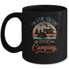 I'm Done Teaching Let's Go Camping Retro Funny Teacher Mug | siriusteestore