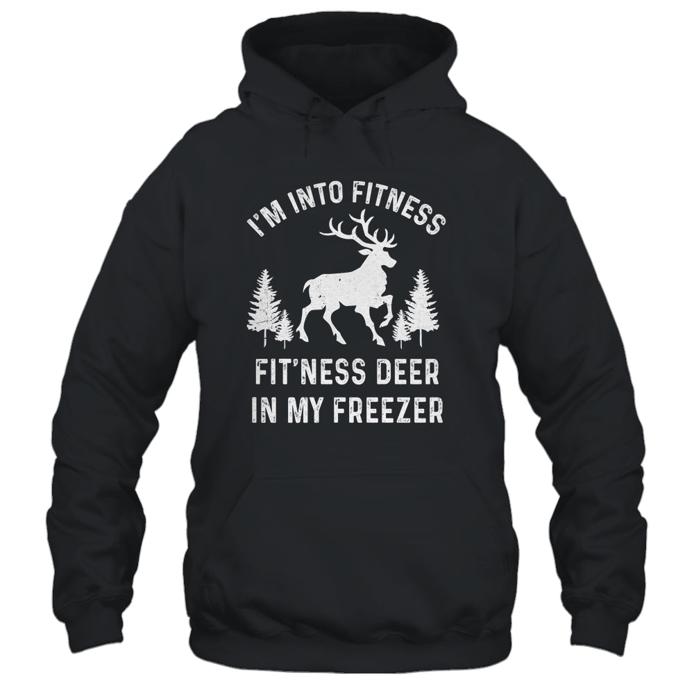 I'm Into Fitness Fit'Ness Deer In My Freezer Deer Shirt & Hoodie | siriusteestore