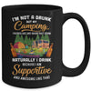 I'm Not A Drunk But My Camping Friends Are Funny Drinking Mug | siriusteestore