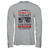 I'm Not A Perfect Son But My Crazy Dad Loves Me Shirt & Hoodie | siriusteestore