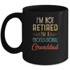 I'm Not Retired A Professional Granddad Father Day Vintage Mug | siriusteestore