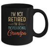 I'm Not Retired A Professional Grandpa Father Day Vintage Mug | siriusteestore