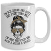 I'm Not Sugar And Spice And Everything Nice I'm Sage Hood Leopard Mug | siriusteestore
