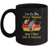 I'm On My Wurst Behavior And I Don't Give A Schnitzel Mug | siriusteestore