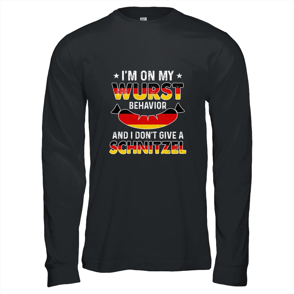 I'm On My Wurst Behavior I Don't Give Schnitzel Oktoberfest Shirt & Hoodie | siriusteestore