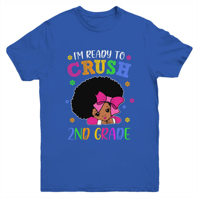 I'm Ready To Crush 2nd Grade Back To School Melanin Youth Shirt | siriusteestore