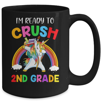 I'm Ready To Crush 2nd Grade Unicorn Back To School Mug | siriusteestore