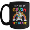 I'm Ready To Crush 3rd Grade Unicorn Back To School Mug | siriusteestore