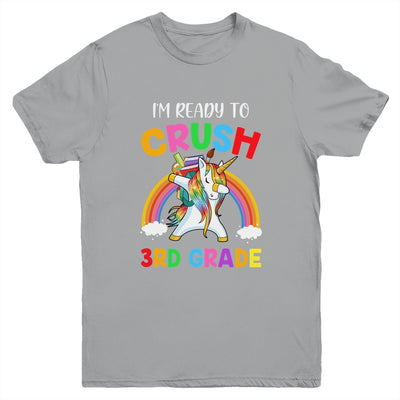 I'm Ready To Crush 3rd Grade Unicorn Back To School Youth Shirt | siriusteestore