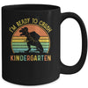 I'm Ready To Crush Kindergarten T Rex Dinosaur Back to School Boys Mug | siriusteestore