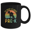 I'm Ready To Crush Pre-K T Rex Dinosaur Back to School Boys Mug | siriusteestore