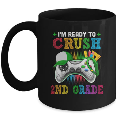 I'm Ready to Crush 2nd Grade Back to School Video Game Boys Mug | siriusteestore