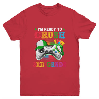 I'm Ready to Crush 3rd Grade Back to School Video Game Boys Youth Shirt | siriusteestore