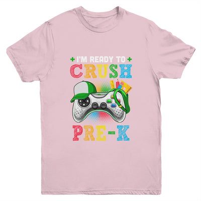 I'm Ready to Crush Pre-K Back to School Video Game Boys Youth Shirt | siriusteestore