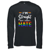 I'm Straight But I Dont Hate Rainbow LGBT Gay Pride Month Shirt & Hoodie | siriusteestore