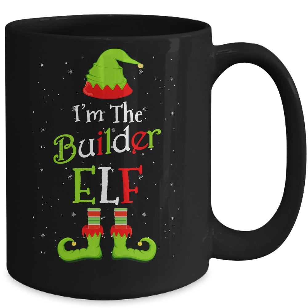 I'm The Builder Elf Family Matching Funny Christmas Group Gift Mug | siriusteestore
