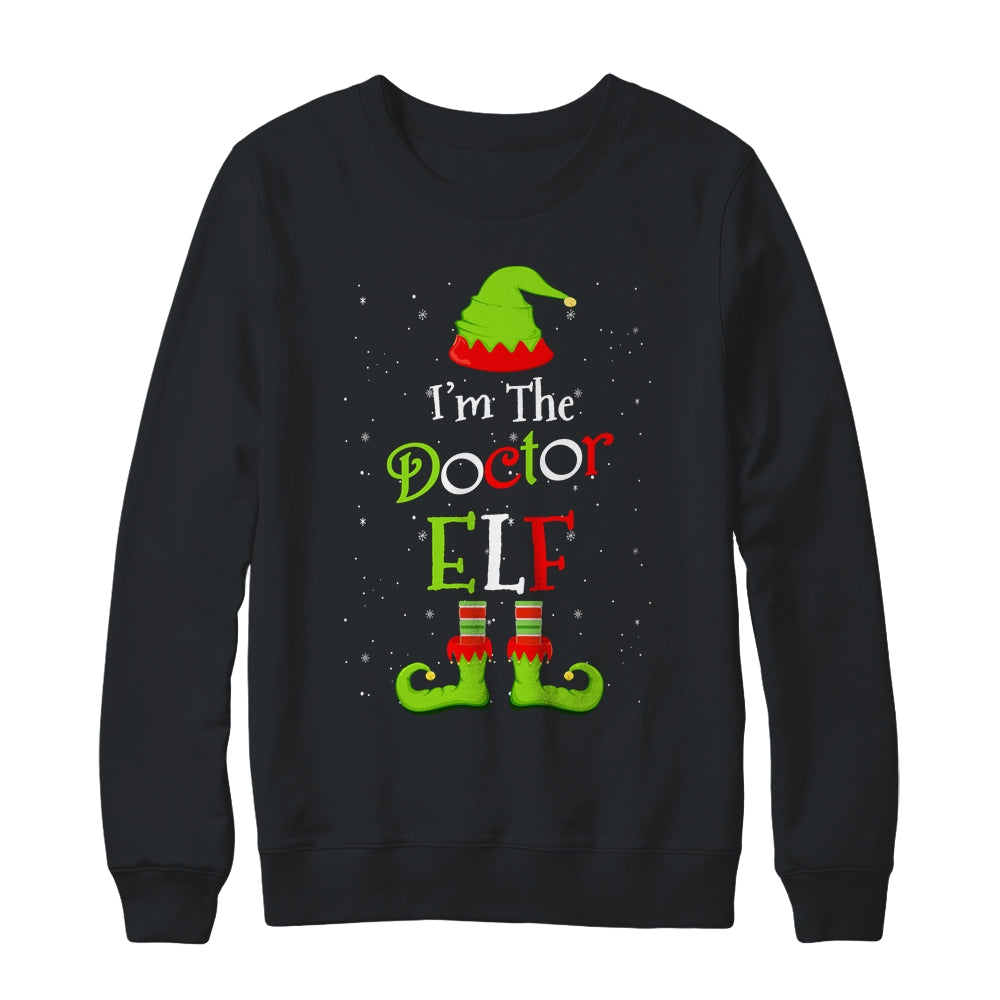 I'm The Doctor Elf Family Matching Funny Christmas Group Gift Shirt & Sweatshirt | siriusteestore