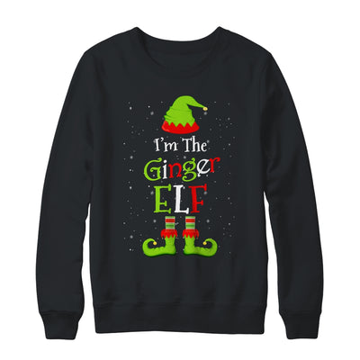 I'm The Ginger Elf Family Matching Funny Christmas Group Gift Shirt & Sweatshirt | siriusteestore