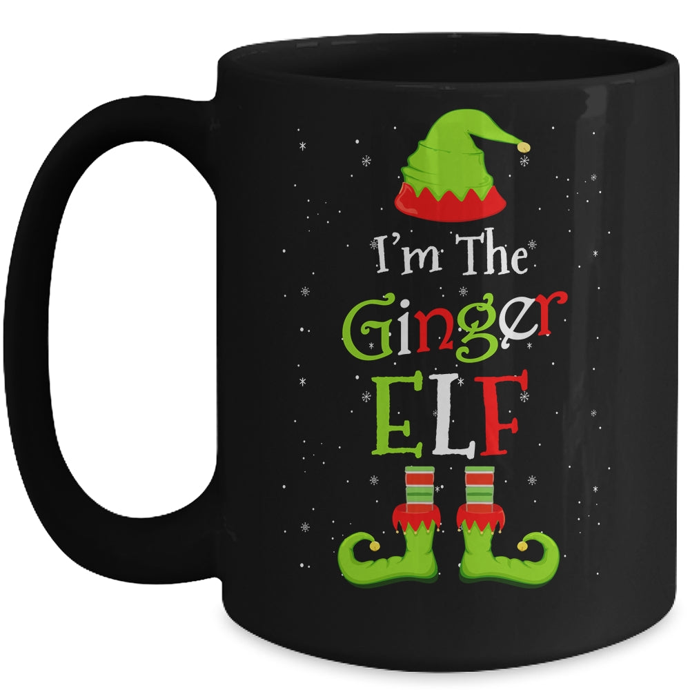 I'm The Ginger Elf Family Matching Funny Christmas Group Gift Mug | siriusteestore
