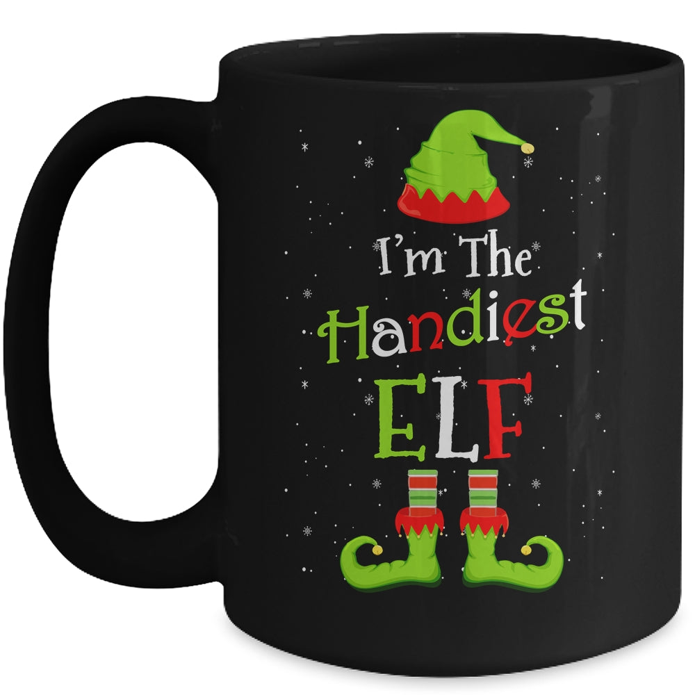 I'm The Handiest Elf Family Matching Funny Christmas Group Gift Mug | siriusteestore