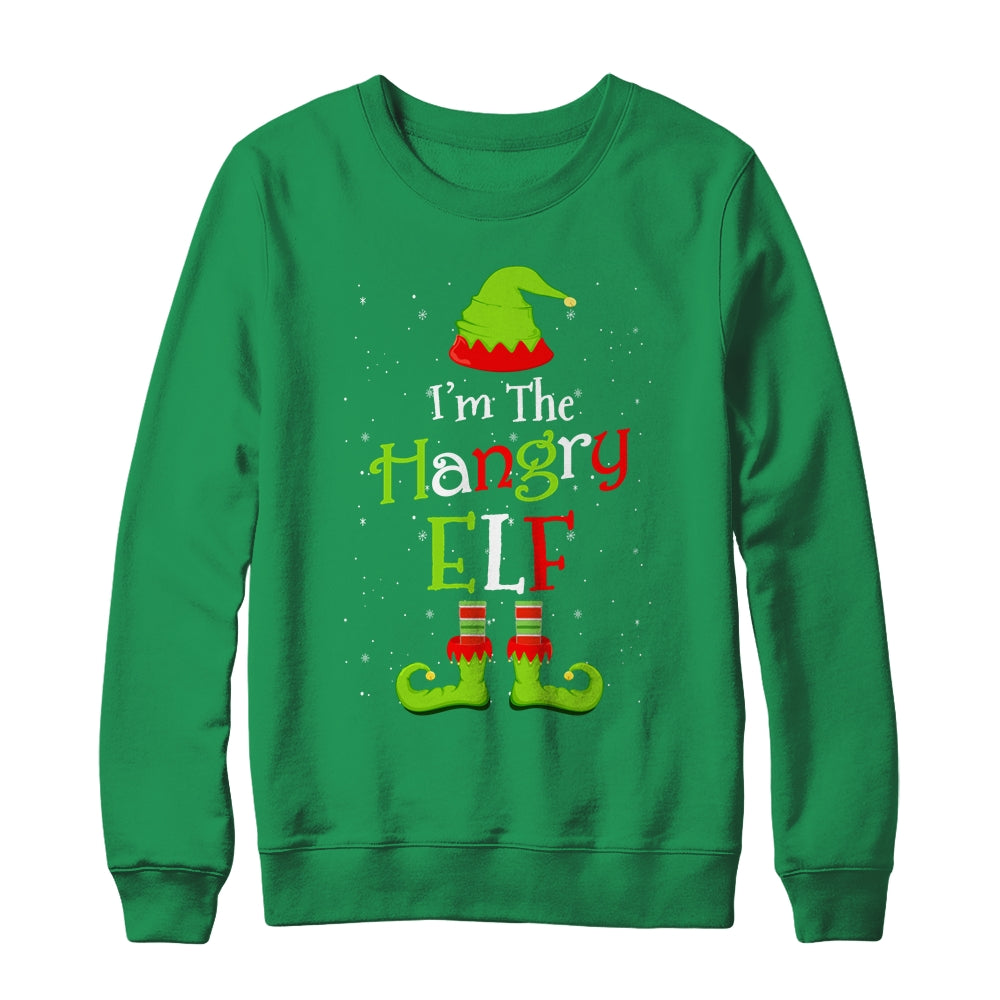 I'm The Hangry Elf Family Matching Funny Christmas Group Gift Shirt & Sweatshirt | siriusteestore