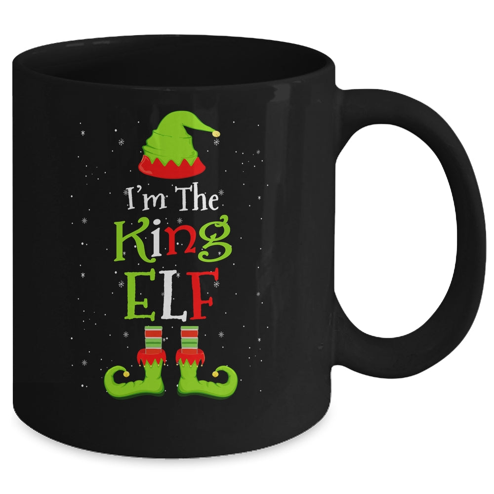I'm The King Elf Family Matching Funny Christmas Group Gift Mug | siriusteestore